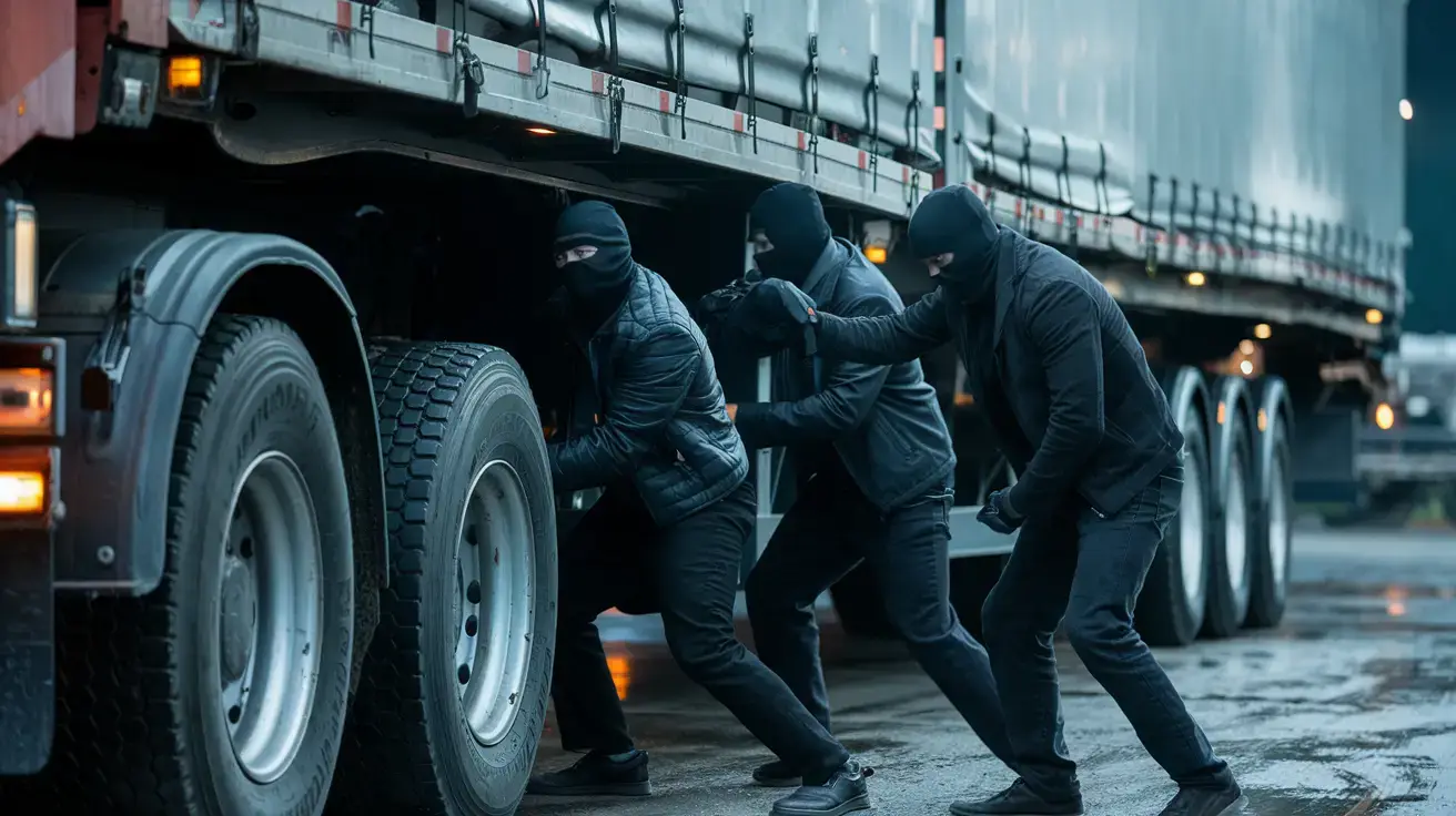 Cargo Theft - The Rising Tide of Trailer Theft-Trailer Sentry Locking System