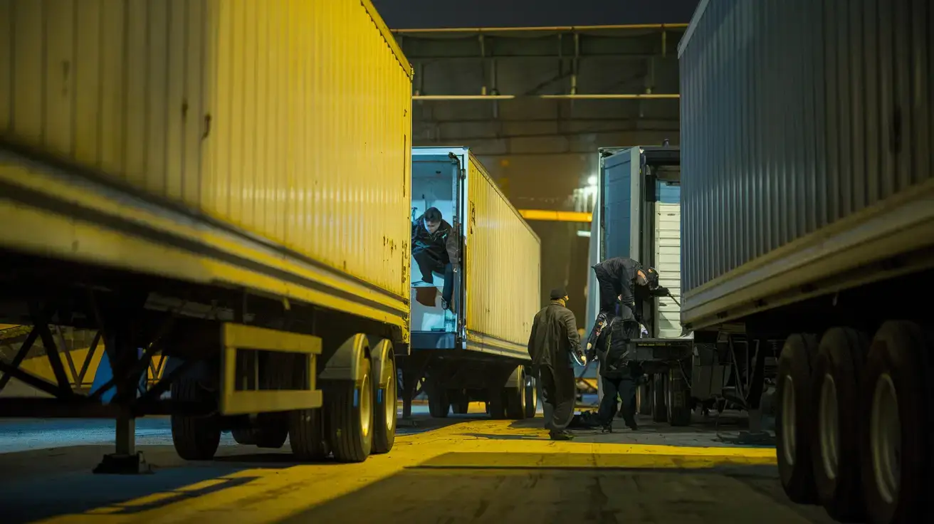 Theft of Loaded Cargo Trailers-Trailer Sentry Locking System